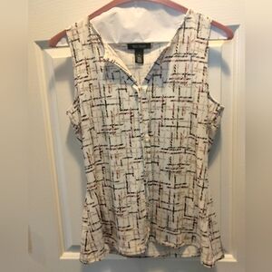 Sleeveless White House Black Market Women's Dressy Blouse